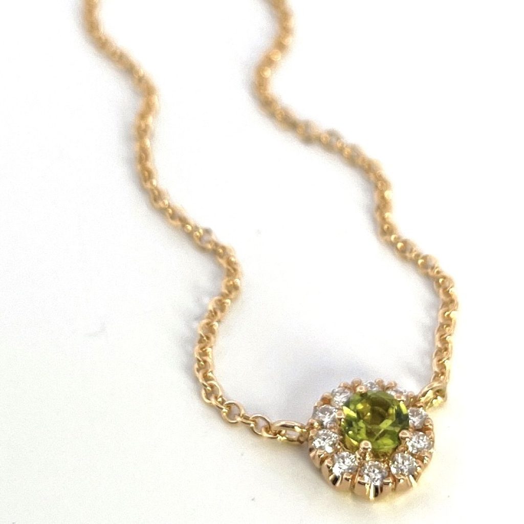 Grande peridot briljant