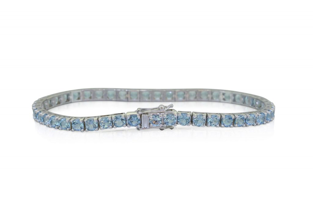 Tennisarmband 9,2ct Topas